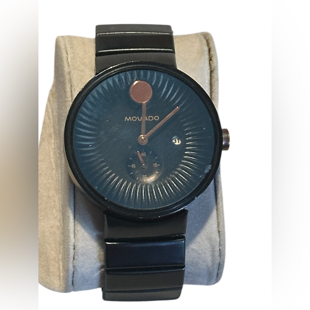 Movado Black Watch